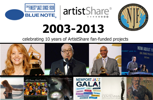ArtistShare Celebrates its 10-year Anniversary!