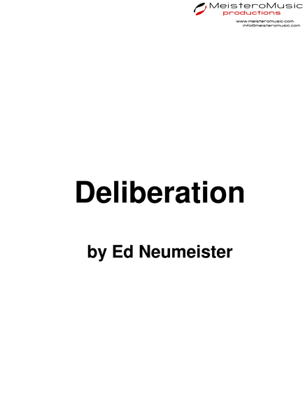 Deliberation Score and Parts (downloadable)